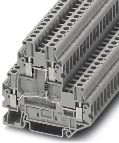 3046663, DIN Rail Terminal Blocks UTTB 2,5-DIO/U-O 5.2MM W/DIODE 3046663, DIN Rail Terminal Blocks UTTB 2,5-DIO/U-O 5.2MM W/DIODE