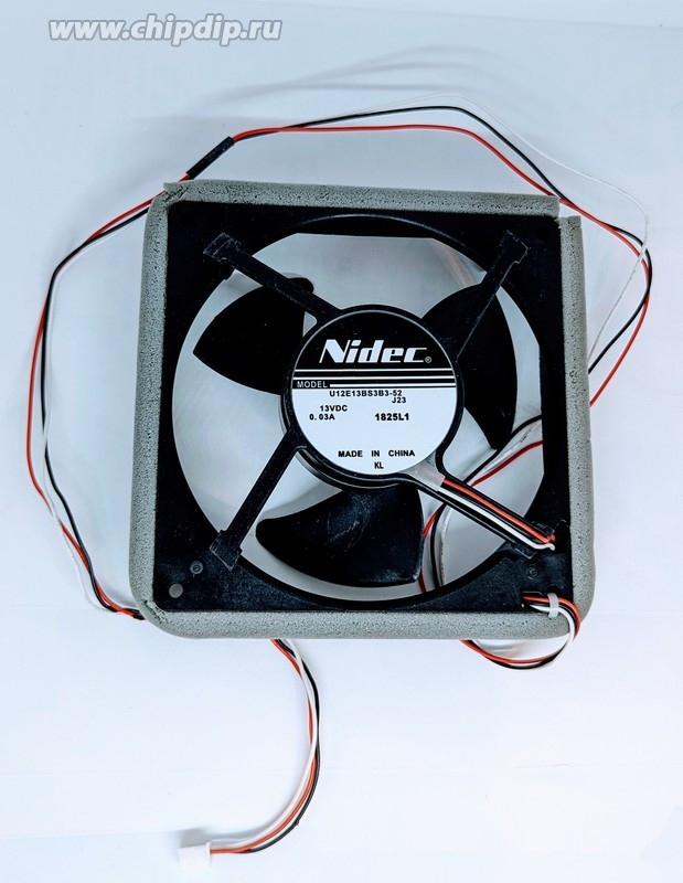 Вентилятор Nidec U12E13BS3B3-52 13V 0.03A 3pin 120x38
