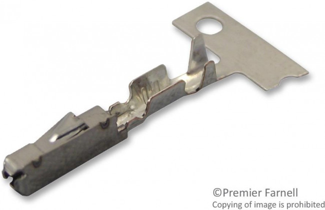 928999-1, Контакт-гнездо, Обжим, 22 AWG (OBSOLETE)