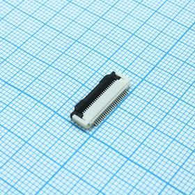 FPV-WHB22R-24 (0.5мм), Разъем для плоского шлейфа, 24 контакта, шаг 0.5мм