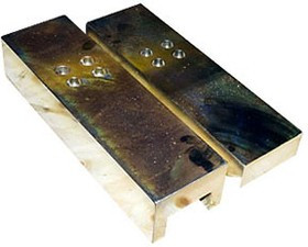 30813, узел встройки для тензодатчика KIP 10kH (1019 кг), комплект - верхняя и нижняя опора,сталь