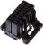 174910-2, Разъем, Wire-to-Wire, 20 Position, .098 in [2.5 mm] Centerline, Black