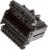 174910-2, Разъем, Wire-to-Wire, 20 Position, .098 in [2.5 mm] Centerline, Black