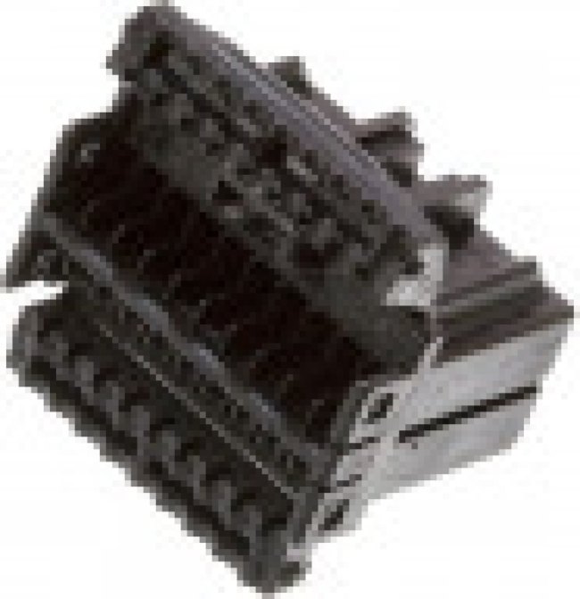174910-2, Разъем, Wire-to-Wire, 20 Position, .098 in [2.5 mm] Centerline, Black