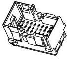 1-1718492-2, Automotive Connectors 1.5MM TAB HSG 36 POS ASSY 1-1718492-2, Automotive Connectors 1.5MM TAB HSG 36 POS ASSY