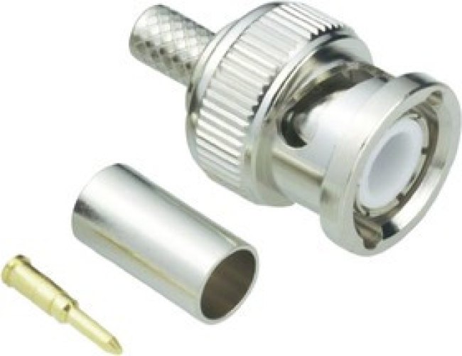 1-1337428-0, BNC Str Plg Hex 75Ohm Nickel P