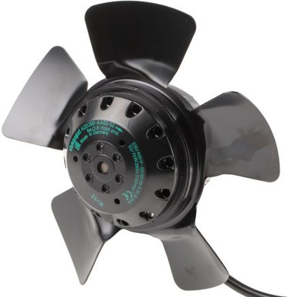 A2D200-AA02-02, AC Fans AC Axial Fan, 200x200x73mm, 230VAC, 494CFM, 53W, 67dBA, 2800RPM, Ball, IP44 A2D200-AA02-02, AC Fans AC Axial Fan, 200x200x73mm, 230VAC, 494CFM, 53W, 67dBA, 2800RPM, Ball, IP44
