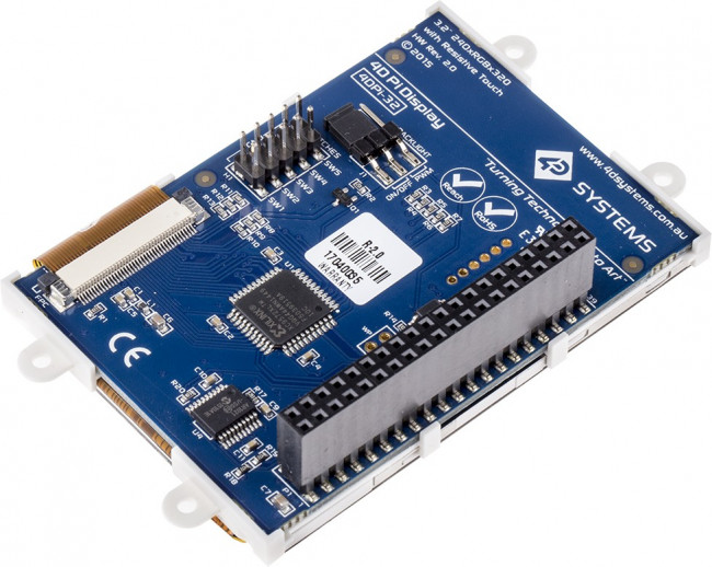 4DPI-32-II, 4DPI-32 MK2 Primary with 3.2in Resistive Touch Screen 4DPI-32-II, 4DPI-32 MK2 Primary with 3.2in Resistive Touch Screen