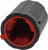 3/03/TP110-006/237/230, 11.5mm Black Potentiometer Knob for 6mm Shaft Splined, 3/03/TP110-006/237/230