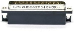 L717HDC62PD1CH3R, D-Sub High Density Connectors 62P Sz C Hi Density Pin Rear Insert M3 L717HDC62PD1CH3R, D-Sub High Density Connectors 62P Sz C Hi Density Pin Rear Insert M3