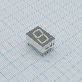 TDSO5150, Дисплей: LED, 7-сегментный, 13мм, 0,51", II.зн: 1, красно-оранжевый TDSO5150, Дисплей: LED, 7-сегментный, 13мм, 0,51", II.зн: 1, красно-оранжевый