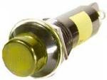 612-3332-130F, LED Panel Mount Indicators Yellow 90mcd 12VDC 15mA 612-3332-130F, LED Panel Mount Indicators Yellow 90mcd 12VDC 15mA