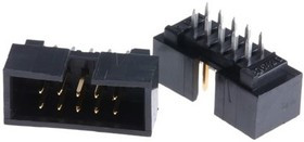 878340419, C-Grid Series Vertical PCB Header, 4 Contact(s), 2.54mm Pitch, 2 Row(s), Shrouded