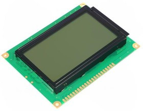 RG12864A-FHC-V, Дисплей: LCD, графический, 128x64, FSTN Positive, серый, LED