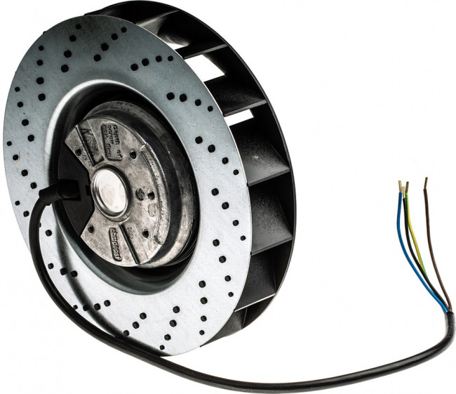 R2E180-CB28-01, R2E180 Series Centrifugal Fan, 230 V ac, 450m³/h, AC Operation