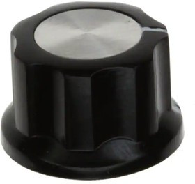 PKES70B1/4, Knobs &amp; Dials .855" LINE IND/ALL STR FLUTED KNOB