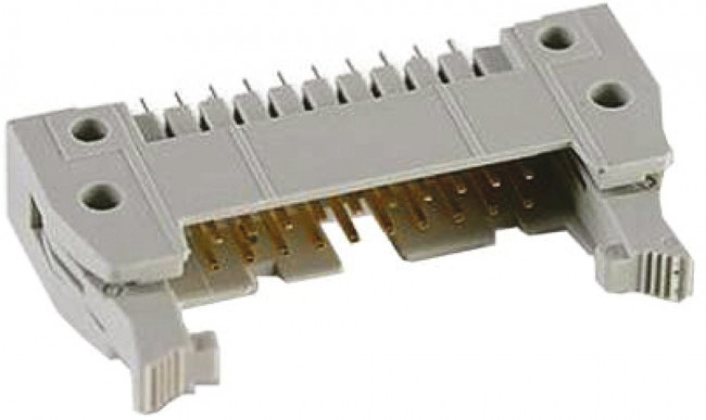 09185107904, Conn Ejector Header HDR 10 POS 2.54mm Solder ST Top Entry Thru-Hole Carton