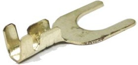 Клемма"U", 6,1мм, латунь луженая, обжимная Клемма"U", 6,1мм, латунь луженая, обжимная