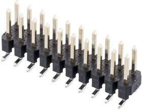 M20-8751042R, Headers &amp; Wire Housings 2.54mm 10+10 DIL SMT P/HDR W/PEGS T&amp;R