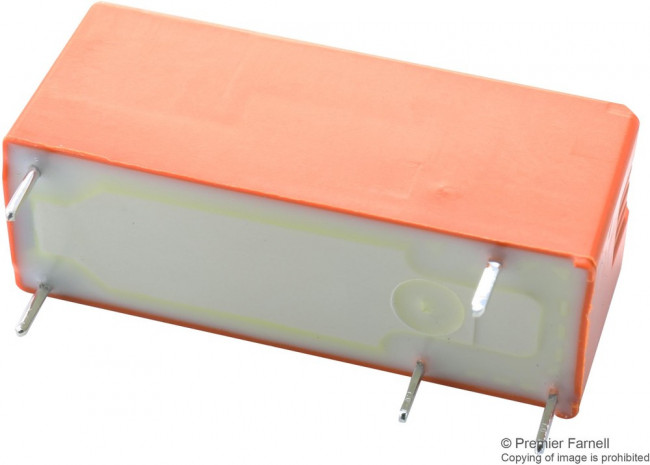 4-1393224-3, Реле питания, SPDT, 6 В DC, 8 А, RYII, Сквозное Отверстие, Без Защелки