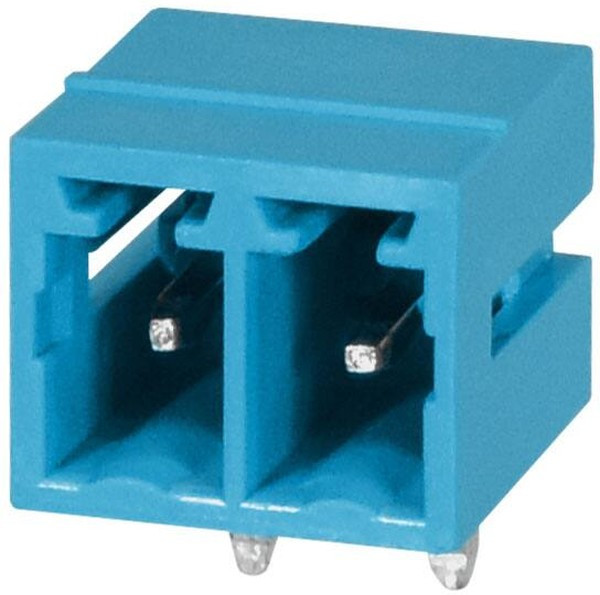 TBP02R1-381-02BE, Pluggable Terminal Blocks Terminal block, pluggable, 3.81, receptical, 2 pole, blue