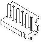 0009652088, Conn Wire to Board HDR 8 POS 3.96mm Solder ST Top Entry Thru-Hole SPOX Bag