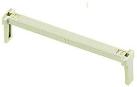 09 18 534 9002, Аксессуар разъема, Зажим с компенсатором натяжения, Гнездовыми разъемами, 34 вывод(-ов), Термопласт