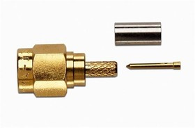 72946, RF Connectors / Coaxial Connectors SMA PLUG STRAIGHT CRIMP, RG174, 188, 316