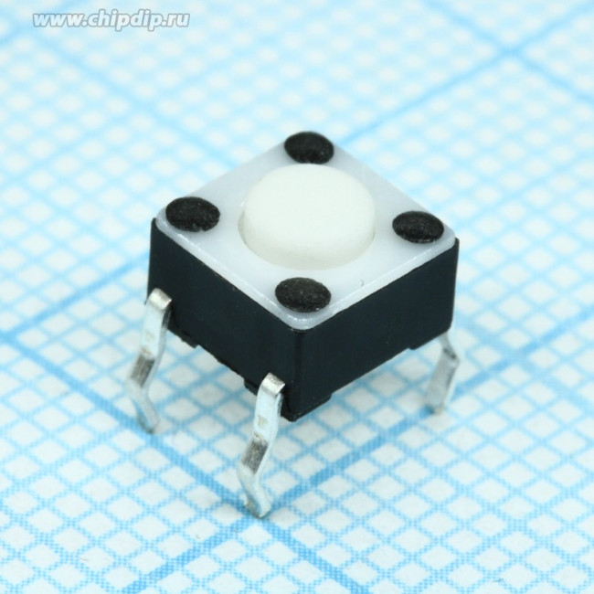 1825910-2, Switch Tactile OFF (ON) SPST Round Button PC Pins 0.05A 24VDC 100000Cycles 1.57N Thru-Hole Loose