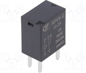 HFV9-G/12-ZS, Реле электромагнитное