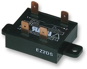 EZ240D12, Твердотельное реле, SPST-NO, 12 А, 280 В СКЗ, Панель, Быстрое Соединение, Переход Через Нуль