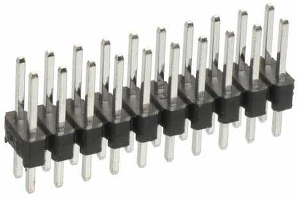 M20 9763646, M20, 2.54mm Pitch, 72 Way, 2 Row, Straight Pin Header, Through Hole