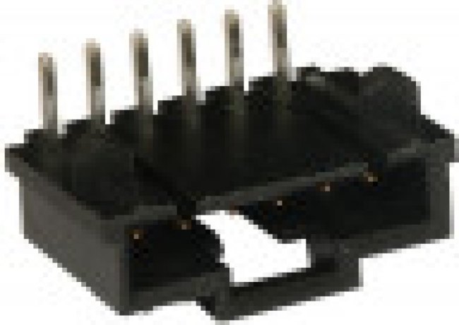 70555-0005, Headers &amp; Wire Housings R/A HDR TRI-PEG 6P low profile