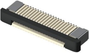 ZF5S-40-03-T-WT, FFC & FPC Connectors Zero Insertion Force Connector for FFC, 0.50 mm (.0197") Pitch ZF5S-40-03-T-WT, FFC & FPC Connectors Zero Insertion Force Connector for FFC, 0.50 mm (.0197") Pitch