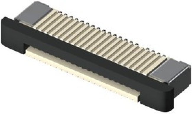 ZF5S-40-03-T-WT, FFC & FPC Connectors Zero Insertion Force Connector for FFC, 0.50 mm (.0197") Pitch ZF5S-40-03-T-WT, FFC & FPC Connectors Zero Insertion Force Connector for FFC, 0.50 mm (.0197") Pitch
