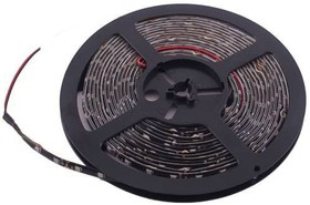 Светодиодная лента 500см, 300 SMD диодов 3528 синяя (катушка) черная основа S03201032