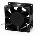 OD8038-24HBVXC10A, DC Fans DC Vane Axial Fan, High Static Pressure, 80x80x38mm, 24VDC, 4xWire, Tach/PWM
