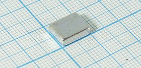 Магнит 10,0x 8,0x 3, параллелепипед, Ni, N35
