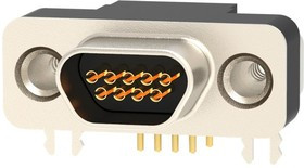 581-M09-213L462, Разъем D Sub, Micro D, Гнездо, 581 M Series, 9 контакт(-ов), Пайка