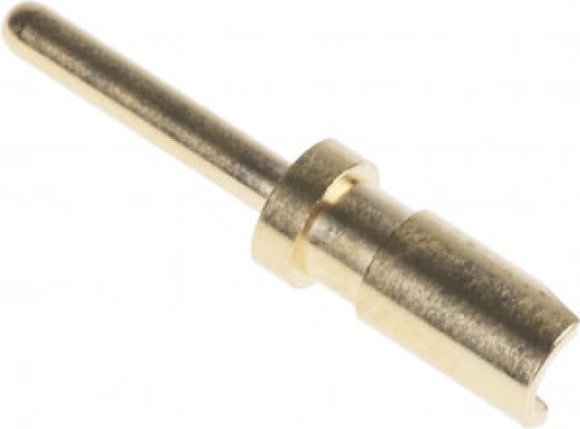 SA3350/1, Контакт, "папа", позолота, 24AWG-20AWG, пайка, 10А, сплав меди SA3350/1, Контакт, "папа", позолота, 24AWG-20AWG, пайка, 10А, сплав меди