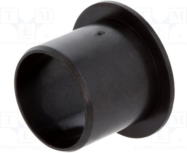 XFM-1618-17, Опорная втулка, Верс с юбкой, Внешн.диам 18мм, L 12мм, черный XFM-1618-17, Опорная втулка, Верс с юбкой, Внешн.диам 18мм, L 12мм, черный