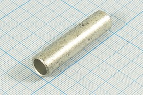 Гильза соединительная d9,0, 35.0S Cu луженая, обжимная, ГМЛ 35; №12685 клемма гн+гн d9,0\\35,0S Cu луж\обж\\ГМЛ 35\