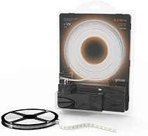 Gauss Лента LED Комплект 2835/60-SMD 4,8W 12V DC теплый белый IP20 (блистер 5м) 1/50