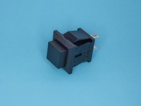 PSW-9AB, Кнопка 15х15 креп.защелка б/фикс.НРконт. (В169А)(черн)