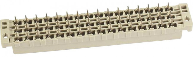 09052486831, Conn DIN 41612 F 48 POS 5.08mm Solder ST Thru-Hole 09052486831, Conn DIN 41612 F 48 POS 5.08mm Solder ST Thru-Hole