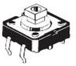 B3F-4150, Микропереключатель TACT, SPST-NO, Пол: 2, 0,05A/24ВDC, THT, нет