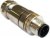 RSCS 8/9, Circular Connector, M12, Plug, Straight, Poles - 8, Screw Terminal, Cable Mount
