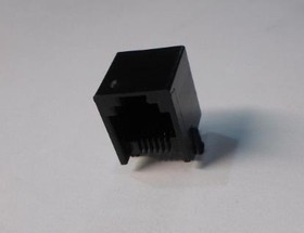 TJ1A-6P6C (KLS12-124-6P6C- W/O-1-0.1), Розетка RJ25 телефонная на плату тип 1A TJ1A-6P6C (KLS12-124-6P6C- W/O-1-0.1), Розетка RJ25 телефонная на плату тип 1A