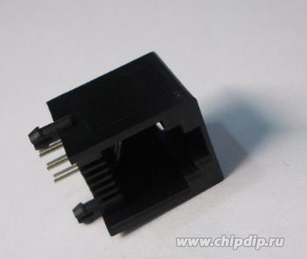 TJ1A-6P6C (KLS12-124-6P6C- W/O-1-0.1), Розетка RJ25 телефонная на плату тип 1A TJ1A-6P6C (KLS12-124-6P6C- W/O-1-0.1), Розетка RJ25 телефонная на плату тип 1A
