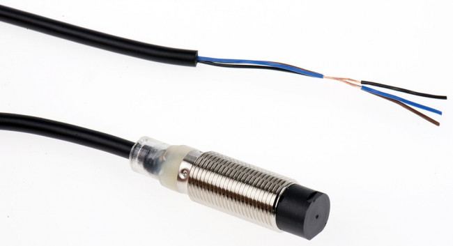 E2B-M12KN08-WP-B1 2M, Proximity Sensors Double M12 Short PW 2M PNP NO